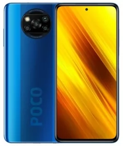 Телефон Xiaomi Poco X3 NFC 6/64GB - замена стекла камеры в Тюмени